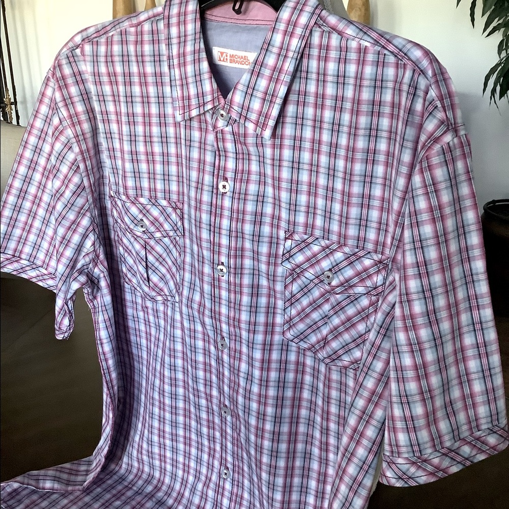 Michael Brandon shirt NWOT - Picture 3 of 11
